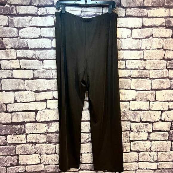 Chico's Travelers NWT Brown Pull On Pants Size XL - Picture 5 of 9